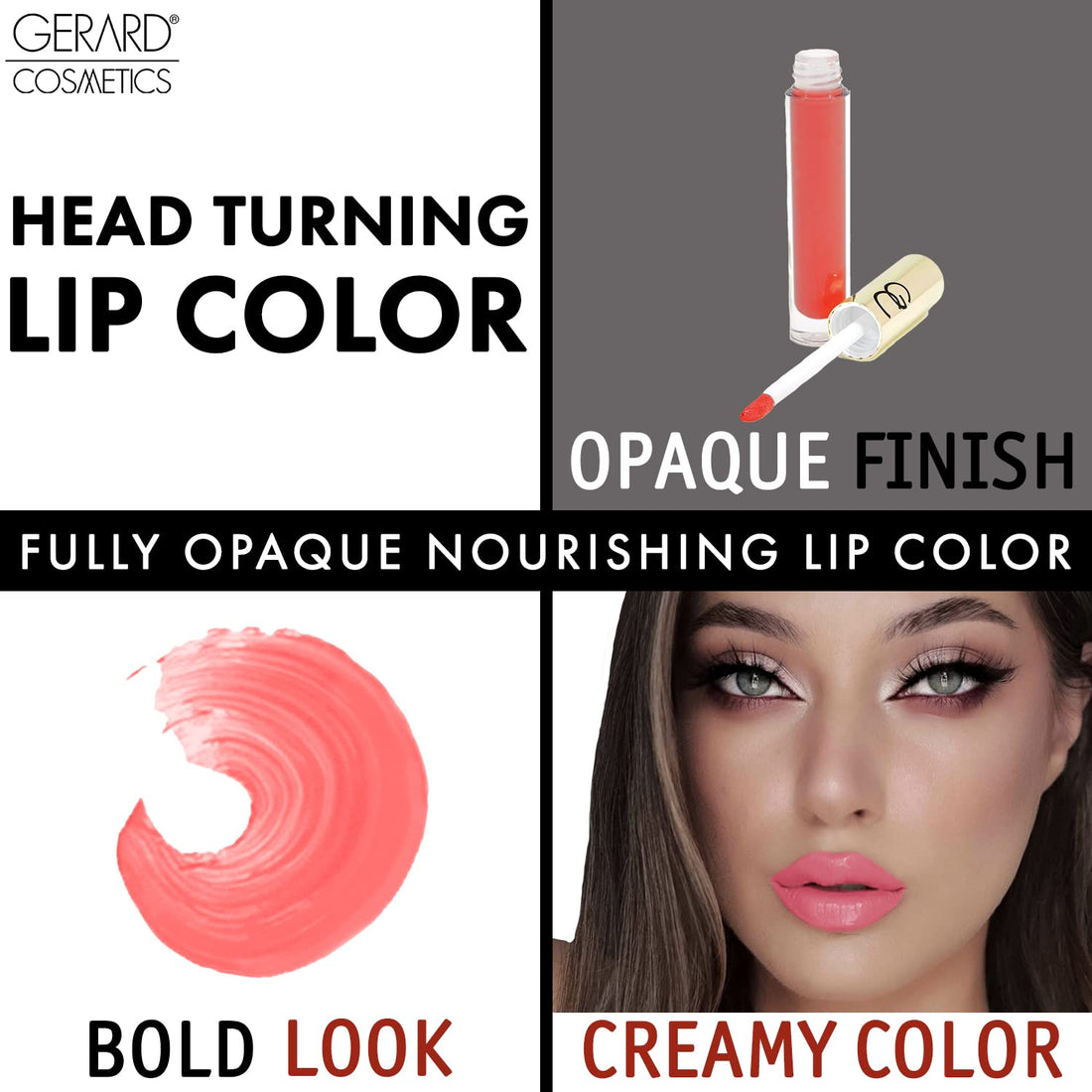 Gerard Cosmetics Blooming Hibiscus Supreme Lip Crmes Lipstick