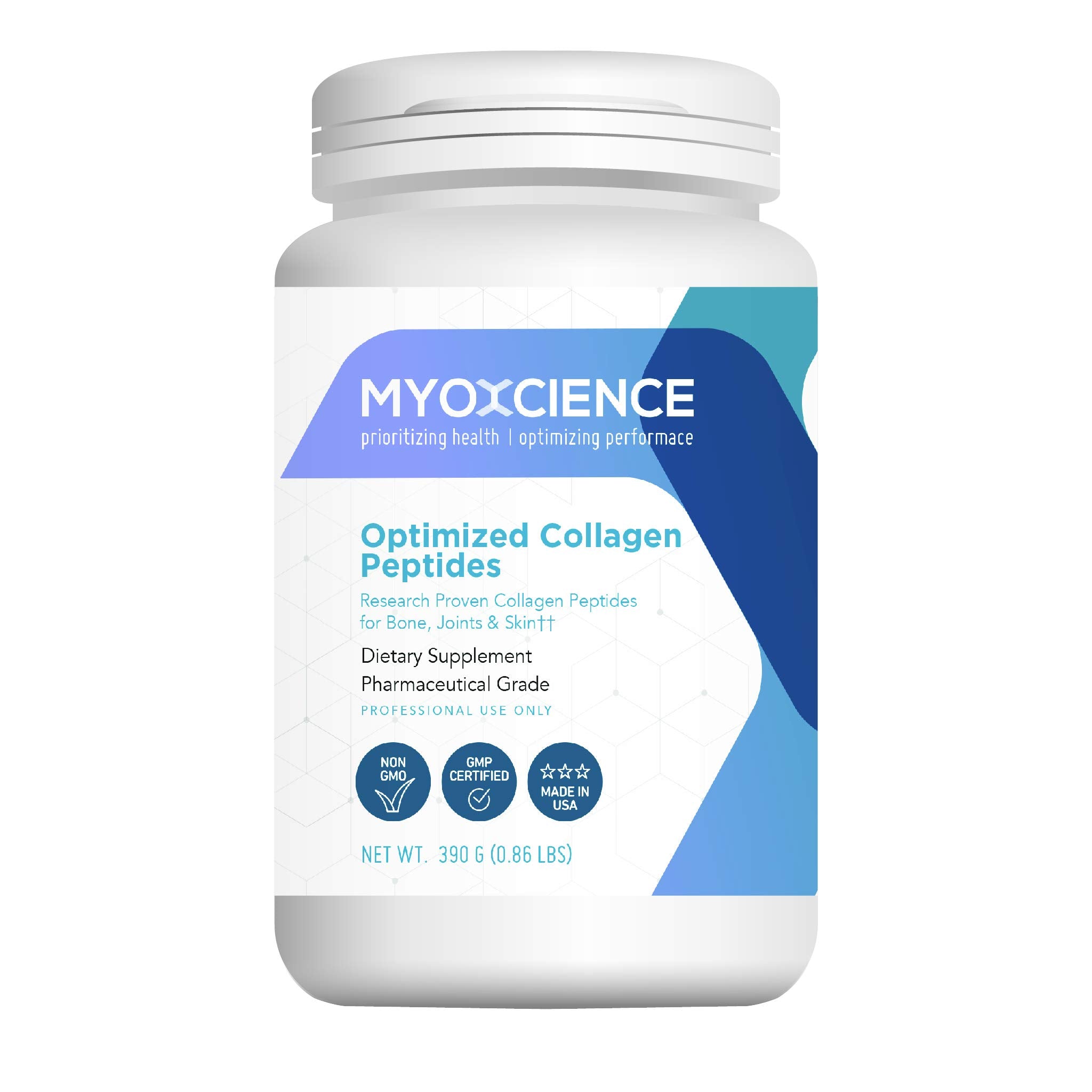 Optimized Collagen Peptides | Bovine Type 1 Collagen | Supports Collagen Production Joint Health Skin Elasticity and More