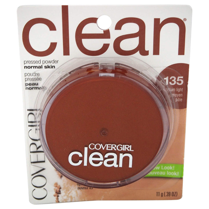 COVERGIRL Clean Pressed Powder Foundation Medium Light.39 oz