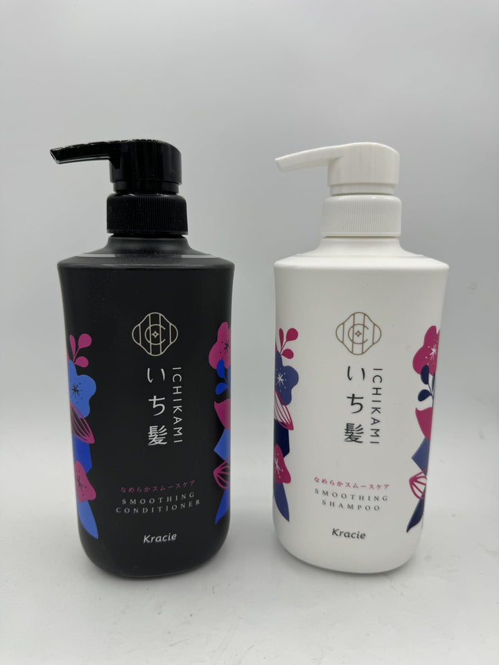 NEW ICHIKAMI SMOOTH AND SLEEK SHAMPOO (480mL) AND CONDITIONER (480g) SET!