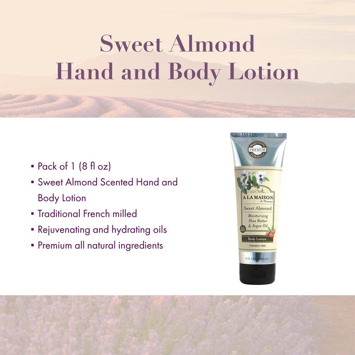 A La Maison Sweet Almond Hand & Body Lotion - 8 fl. oz