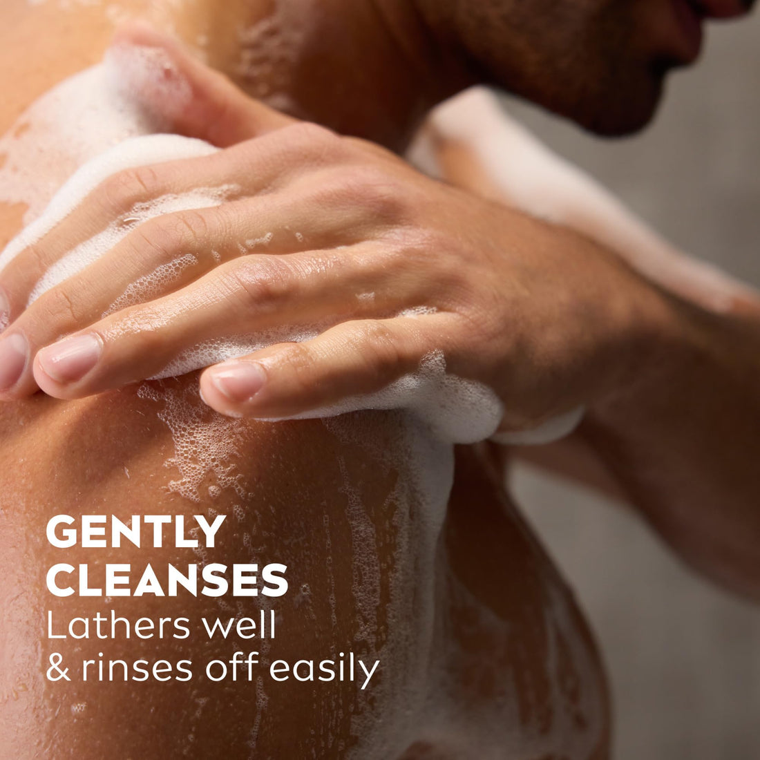 NIVEA MEN Sensitive Body Wash with Bamboo Extract, Moisturizing Body Wash for Sensitive Skin, Soap Free Shower Gel for Men with No Drying Alcohol, 30 Fl Oz Bottle