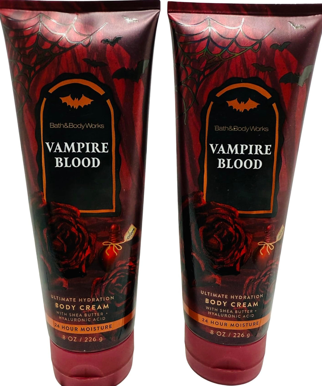 Bath & Body Works Vampire Blood Ultimate Hydration Body Cream 8 Ounces Pack of 2
