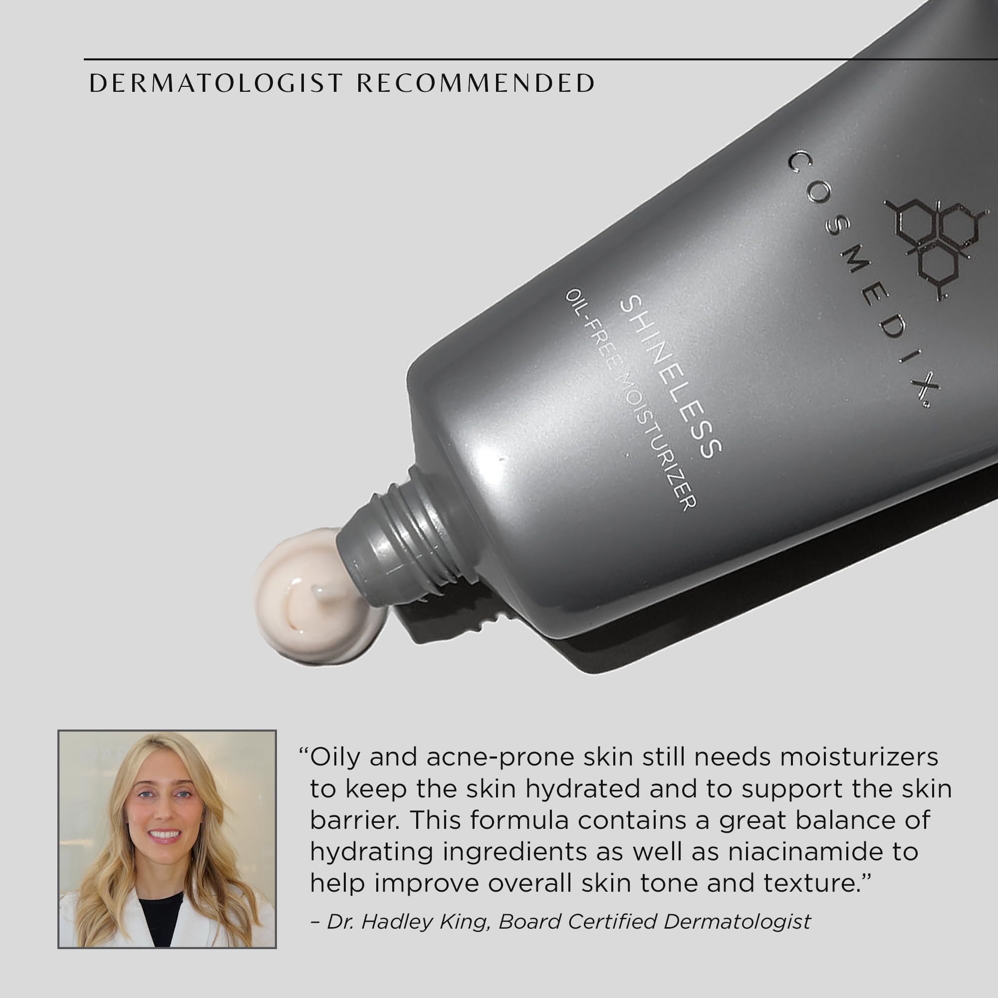 CosMedix Shineless Oil-Free Moisturizer 79g/2.8oz