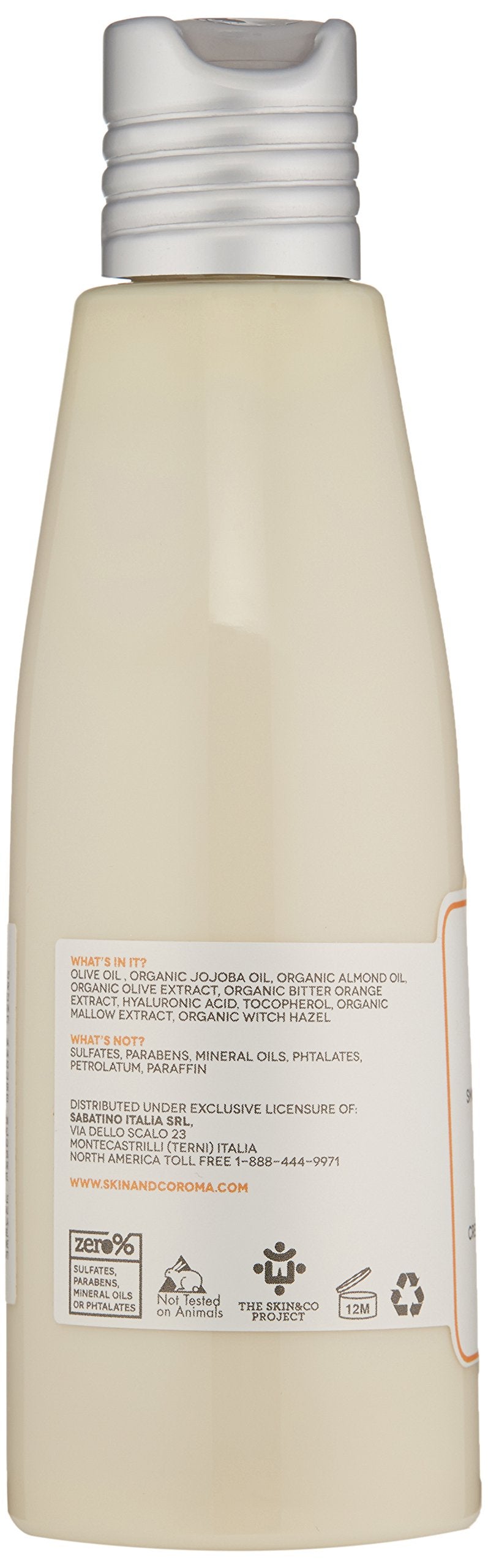 SKIN&CO Roma Smoothing Treatment Body Lotion with Citrus Amaro, 7.7 Fl Oz