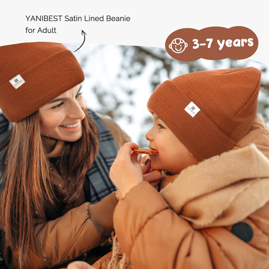 YANIBEST Baby Beanie for Boys Girls Toddler Beanie Satin Lined Baby Kids Beanies Knit Winter Hats Green