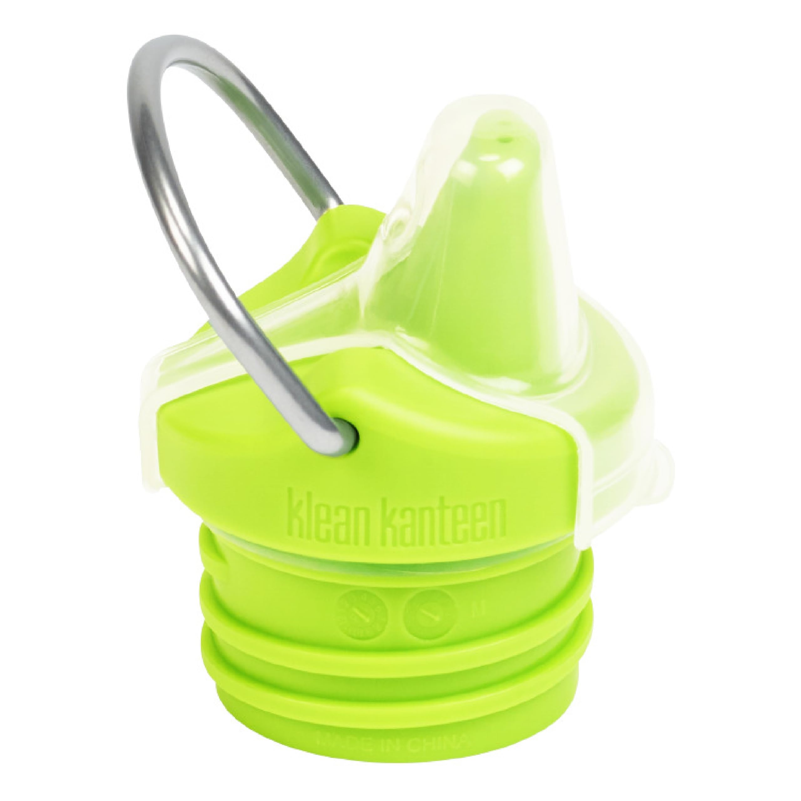 Klean Kanteen Classic Kid Sippy Cap - Lid Replacement for Kid Water Bottle - Easy Clean - Great for Outdoor Activities - BPA Free - Green