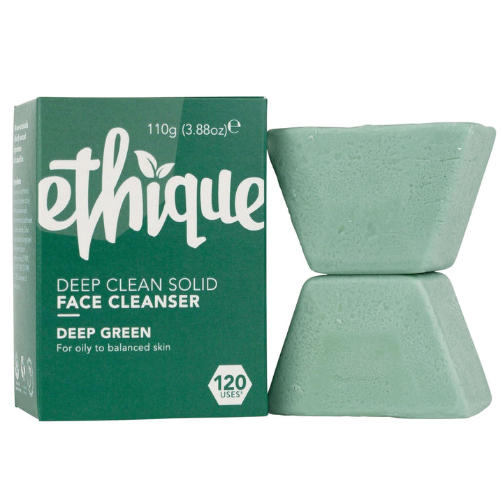 Ethique Facial Cleansing Bars Variation (Deep Green, 1 Pack)