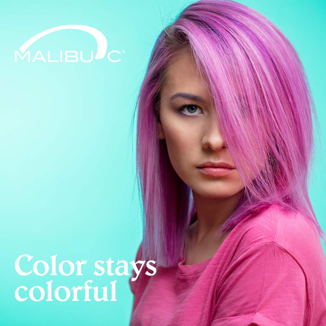 Malibu C Hydrate Color Wellness Duo - Hydrating Shampoo and Conditioner Set for Color-Treated Hair - Extends Color Vibrancy and Longevity - Vegan & Sulfate-Free Hair Care