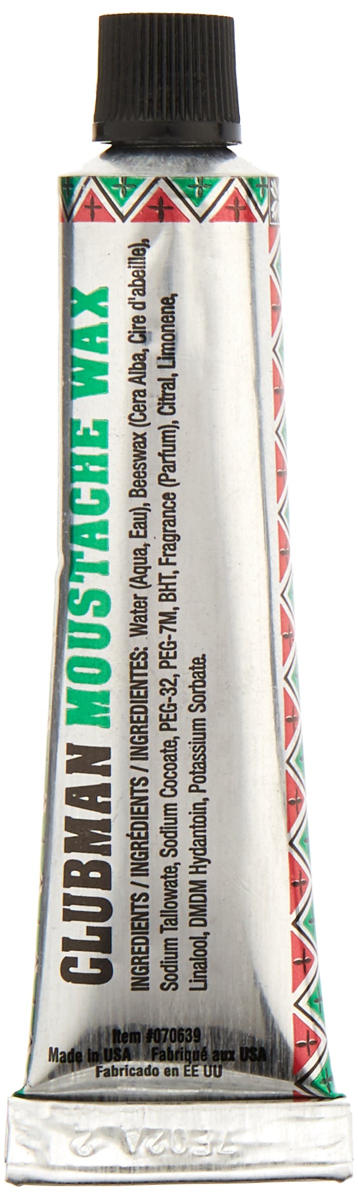 Clubman Moustache Wax Neutral 0.50 oz (Pack of 5)