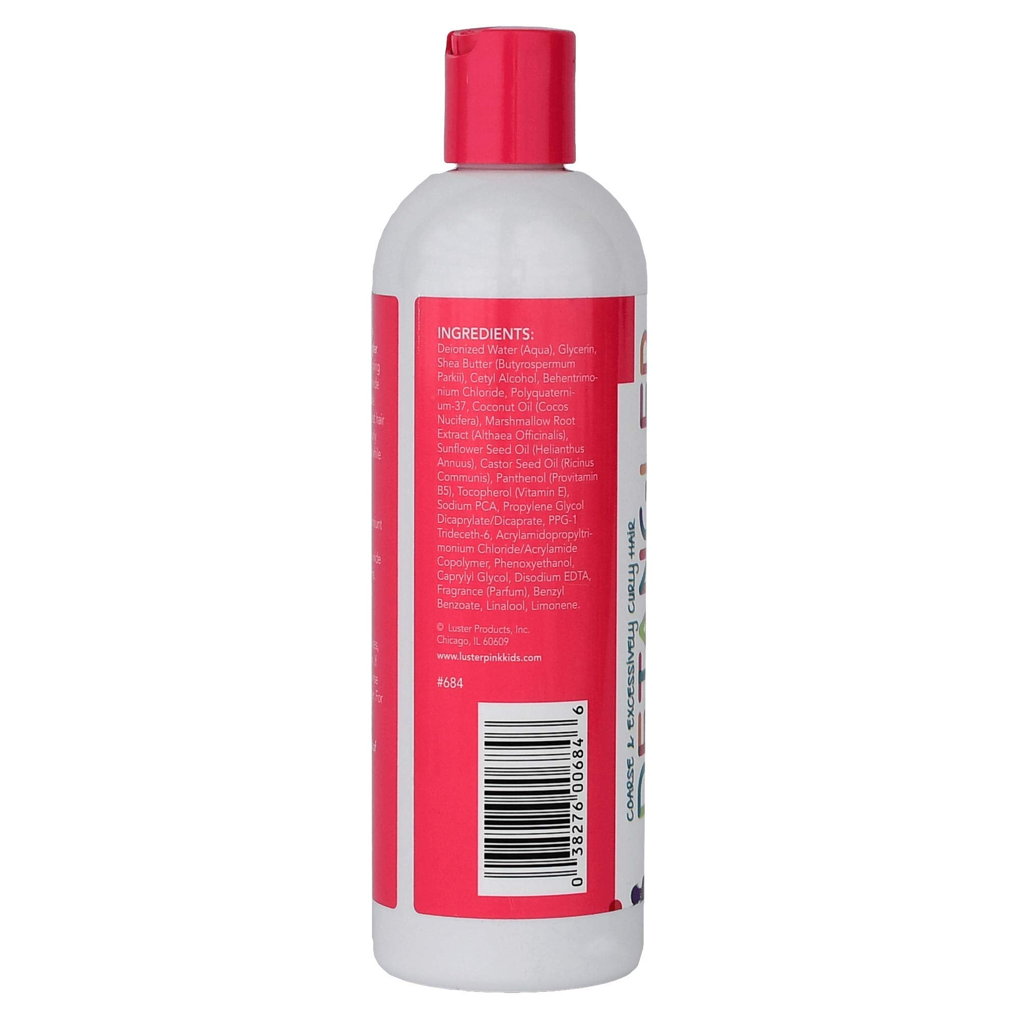 Pink Kids Easy Comb Detangler 12oz by Lusters