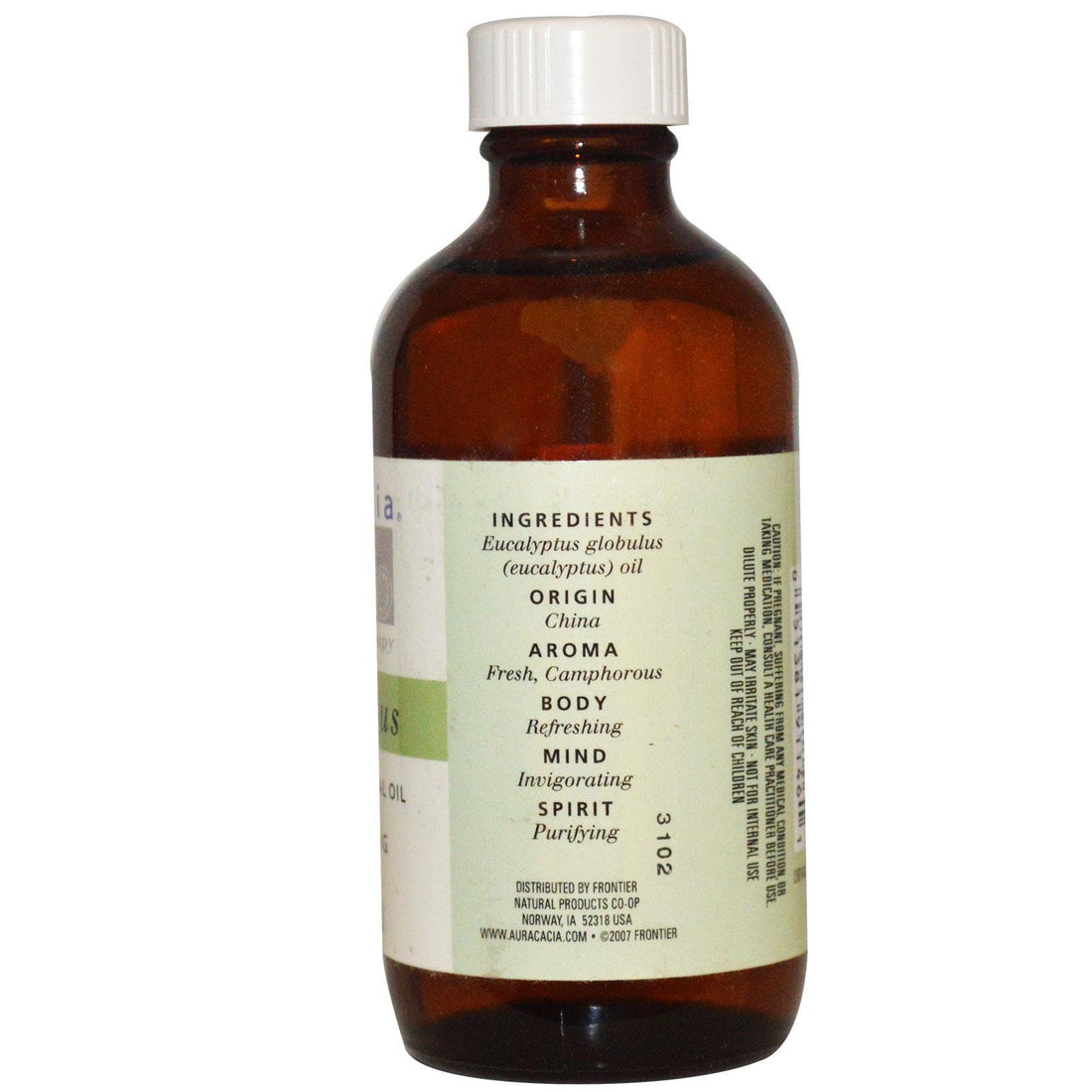 Aura Cacia Essential Oil Eucalyptus Eucalyptus 4 oz AD