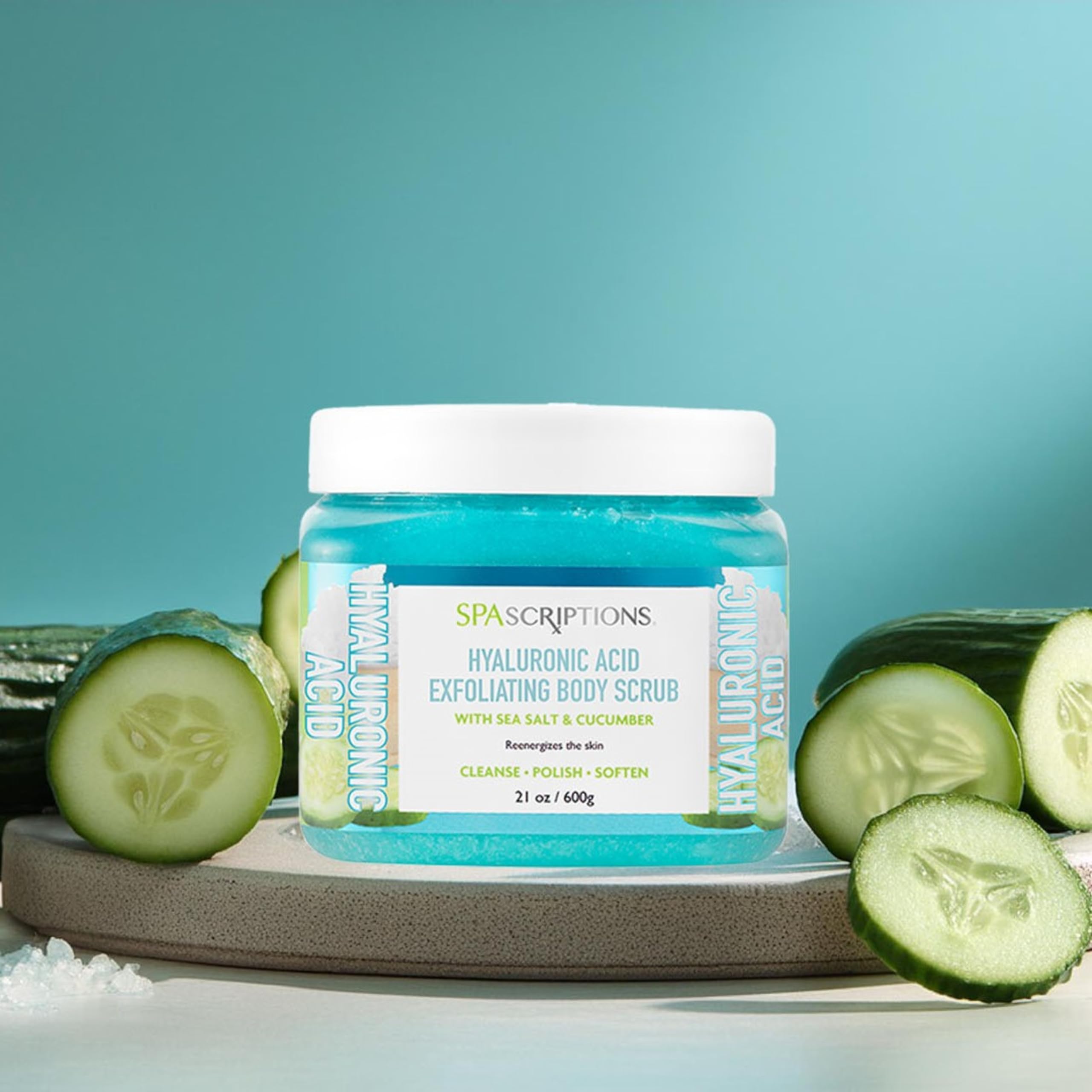 Spascriptions Body Scrubs 21 Oz (21 oz, Cucumber)