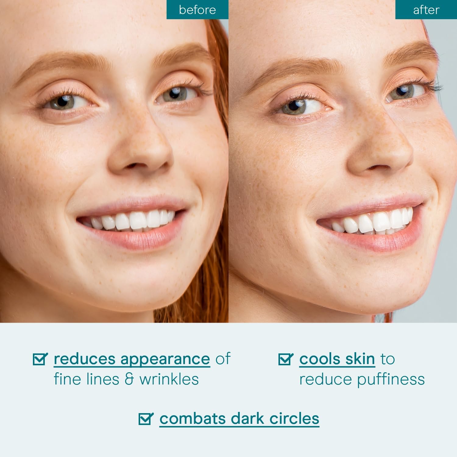 Baebody Eye Gel, Cooling Under Eye Cream For Dark Circles - Eye Cream for Puffiness and Bags under Eyes - Eye Cream Anti Aging & Hydrating, Beauty Gifts for Women