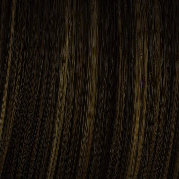 Chocolate Copper: Textured Cut Wig Color R829S+ Glazed Hazelnut - Hairdo Wigs Short Feathered Modern Tru2Life Heat Friendly Synthetic Wispy Bang