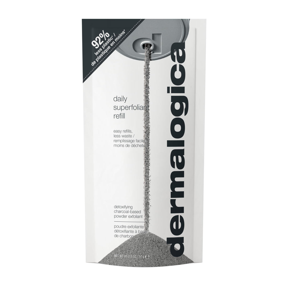 Dermalogica Daily Superfoliant - Deep Pore Face Scrub - Powder Exfoliator that Gently Smoothes and Brightens Skin Fighting Triggers Known To Accelerate Skin Aging, Refill, 2.0 fl oz