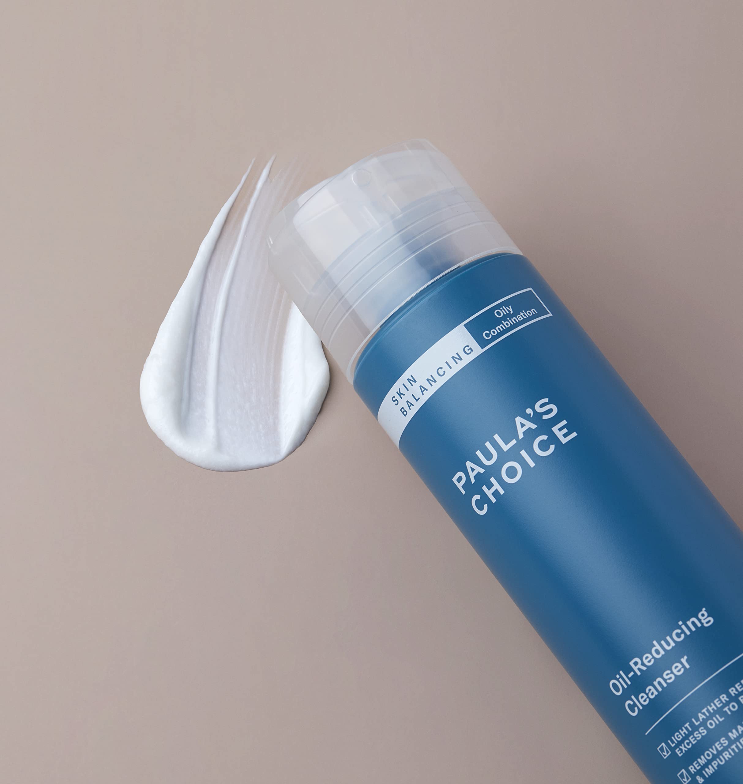 Paula's Choice SKIN BALANCING Oil-Reducing Cleanser with Aloe, Coconut & Glycerin, Face Wash for Oily Skin & Large Pores, Balances Skin, Fragrance-Free, 8oz