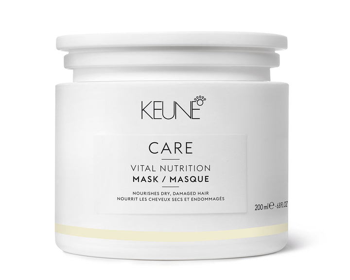 Keune Care Vital Nutrition Mask For All Hair Types 6.7oz / 200ml New Design
