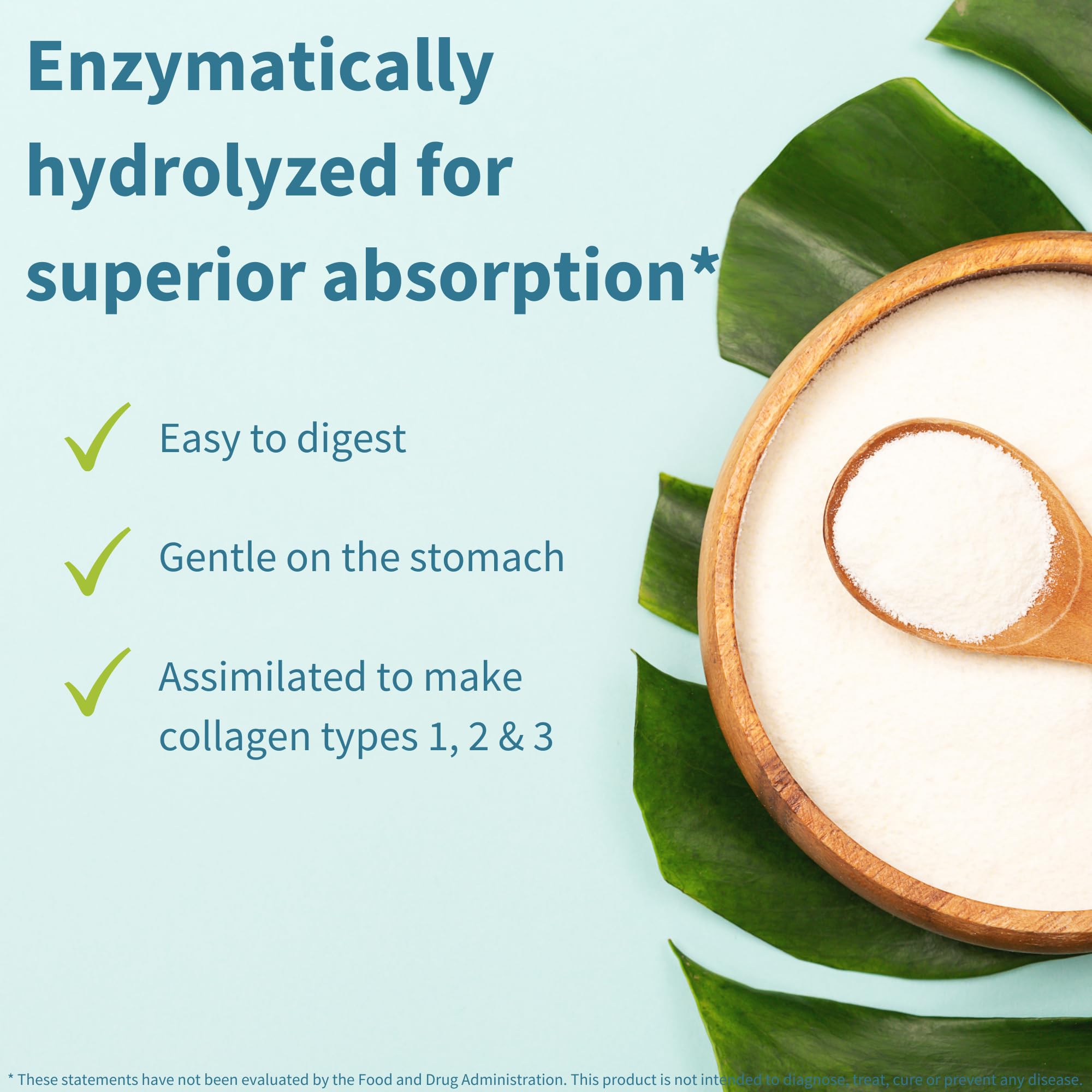 Igennus 100% Grass Fed Bovine Collagen Protein Powder, Highest Grade Hydrolyzed Collagen Peptides, Collagen Types 1, 2 & 3 for Women & Men, Non-GMO, Free Range, Clean Label, Easy Mix, 40 Servings