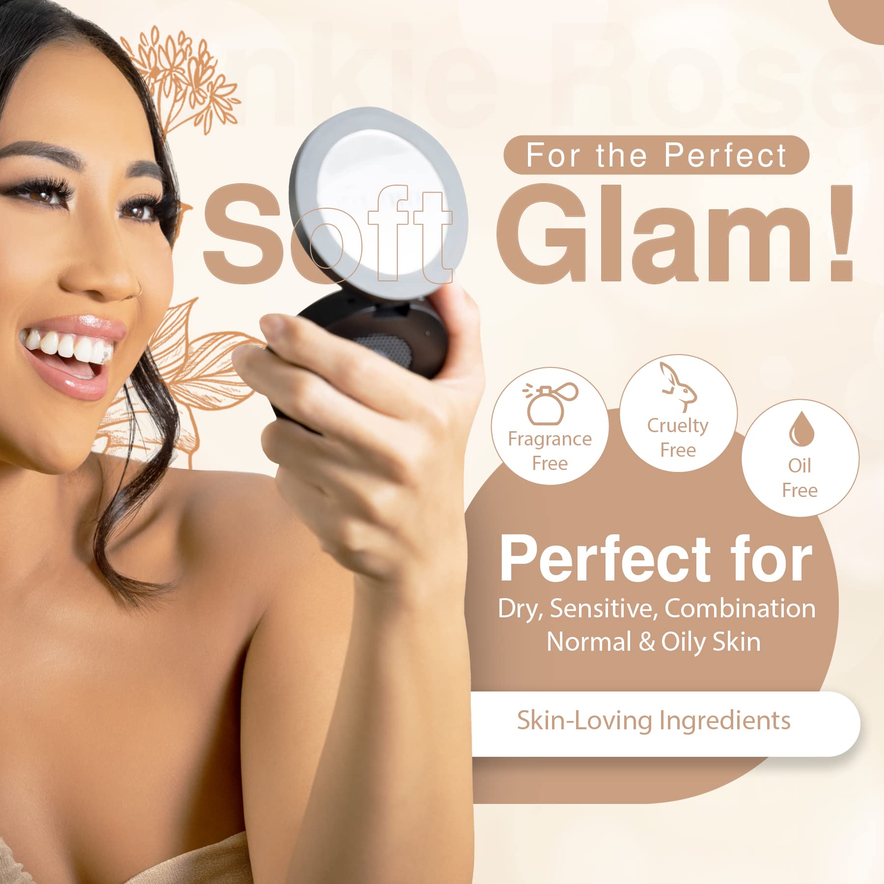 Frankie Rose Cosmetics Powder Foundation-Bronze by Frankie Rose Cosmetics