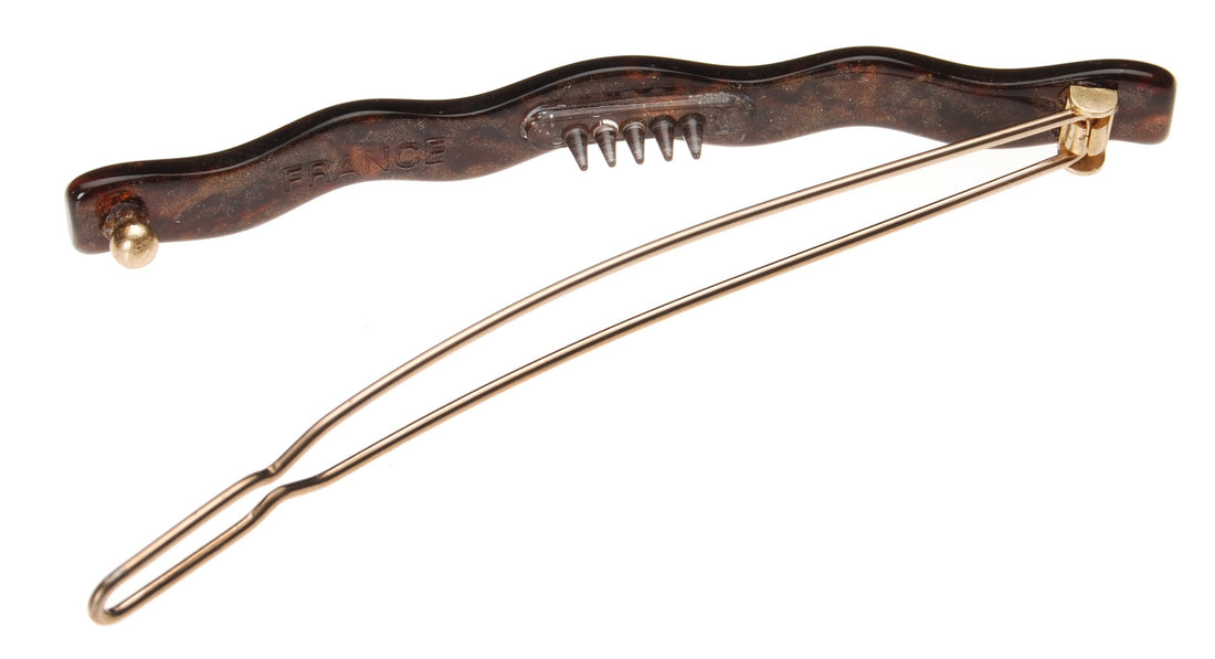 Mojave : France Luxe Wavy Tige Boule Barrette - Mojave