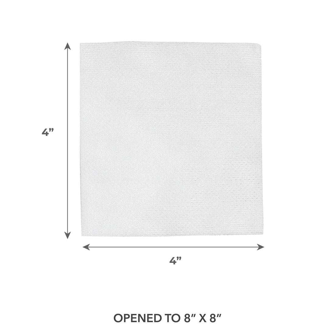 ForPro Lint-Free 4-Ply Silky Gauze Wipes, 100% Lint-Free, Ultra-Soft, for Product Application and Medical Care, 4ââ‚¬Â x 4ââ‚¬Â, 200-Count