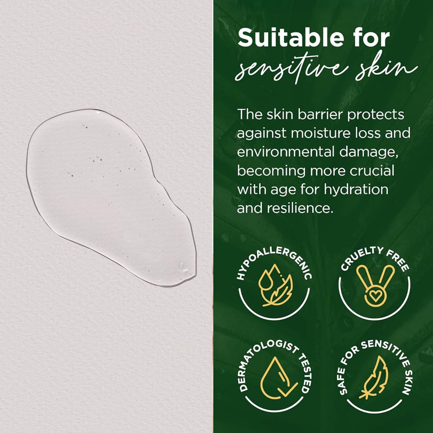 Tree of Life Beauty Ceramide Serum Complex - Skin Barrier Serum with Hemp Seed Oil - Nourishing Barrier Serum with Hyaluronic Acid, Niacinamide and Colloidal Oatmeal - Hydrating Serum for Face 1 Fl Oz