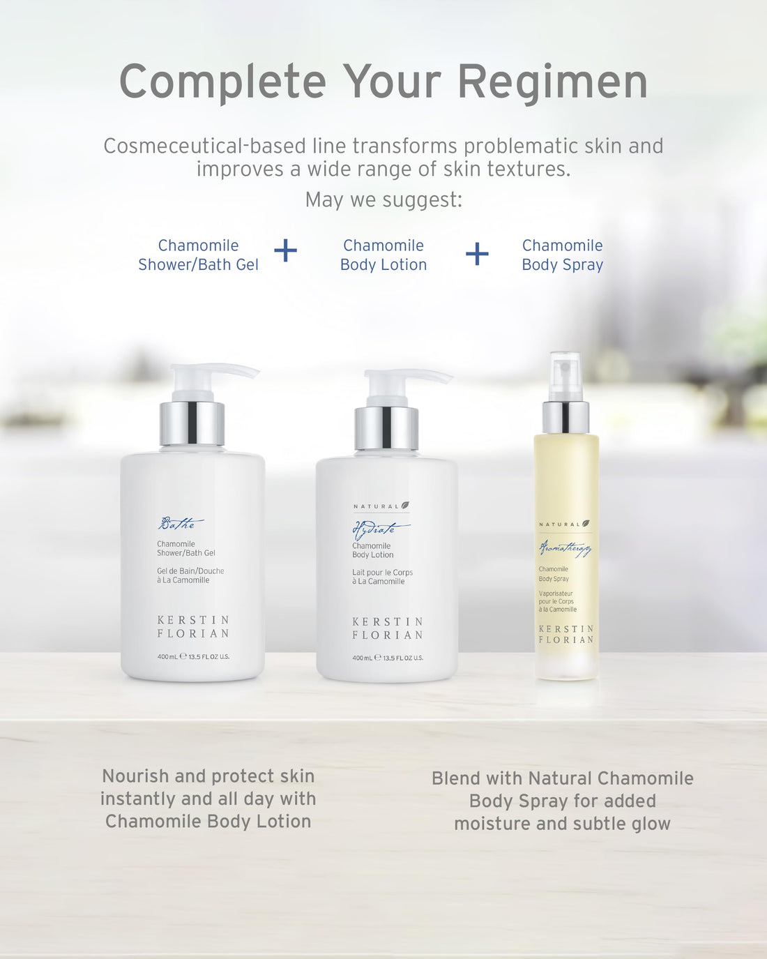 Kerstin Florian Krauter Chamomile Shower and Bath Gel 32 Fl oz