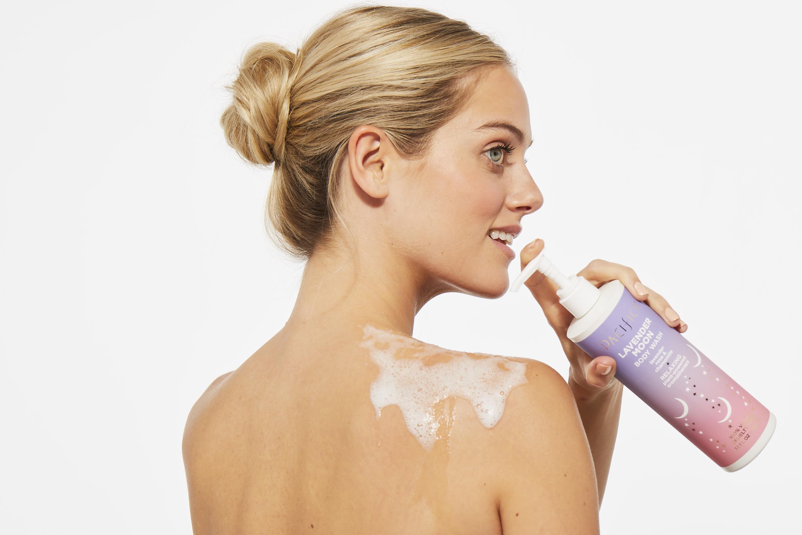 Pacifica Island Vanilla Body Wash Aloe + Hyaluronic Acid, Daily Cleansing, Bath & Shower Gel, Essential Oils, Clean, Vegan + Cruelty & Paraben Free, Clean Beauty Vegan Dermatologist Tested, 12 Fl Oz