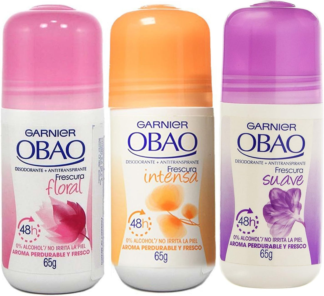 Obao Assorted Deodorant for Women - Pack of 3