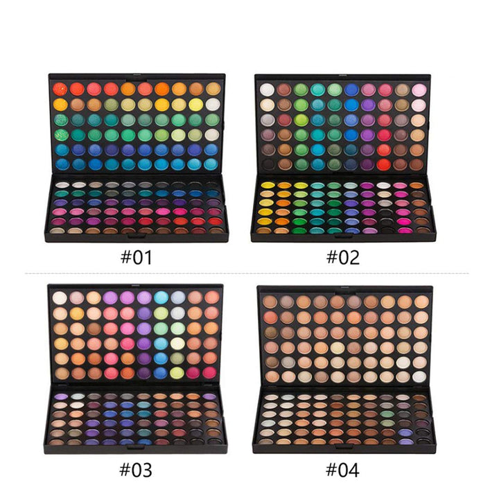 Pure Vie® Professional 120 Colors EyeShadow Palette Makeup Contouring Kit #4 - Perfect for Professional as well as Personal Use