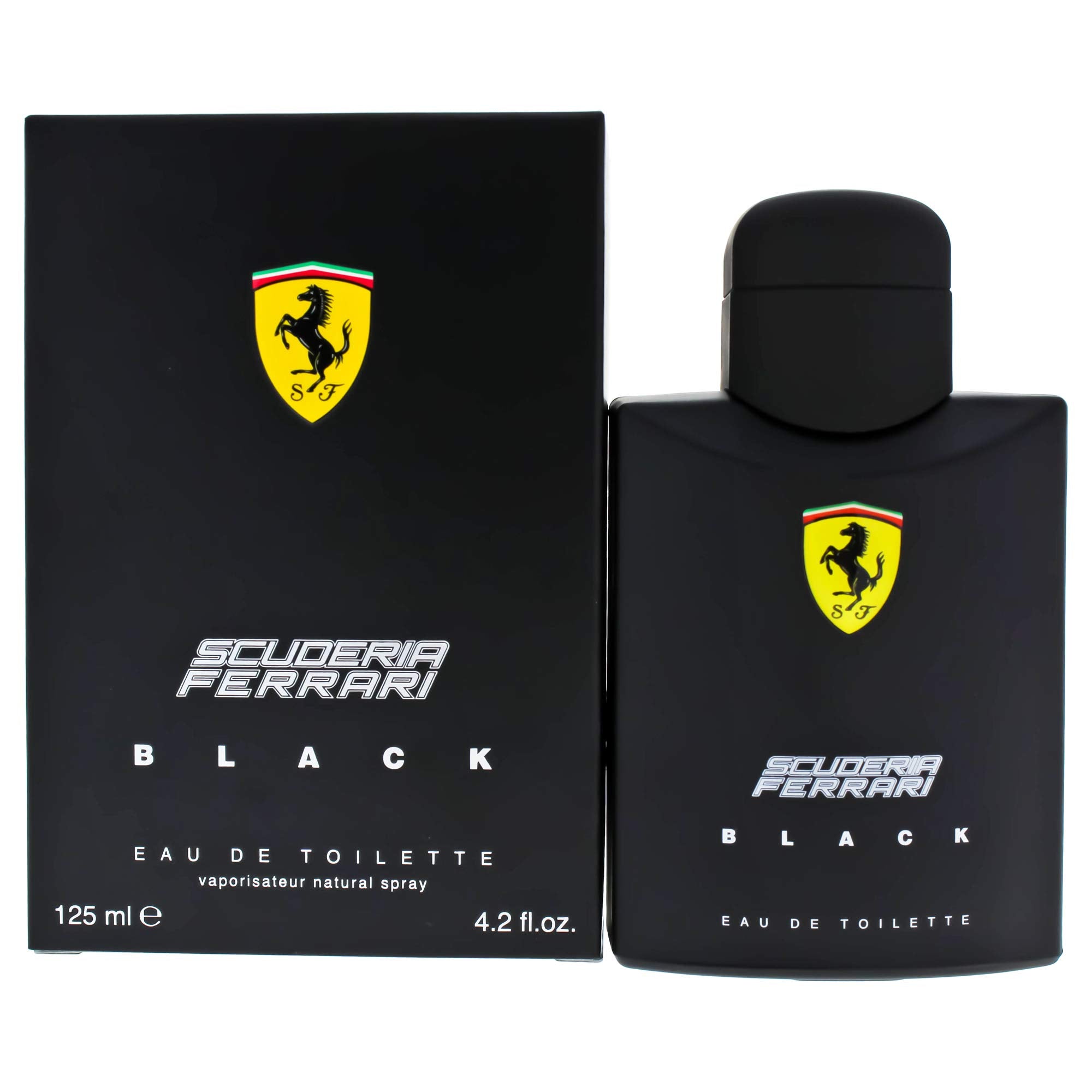 Ferrari Natural Spray, Black, for him,125ml