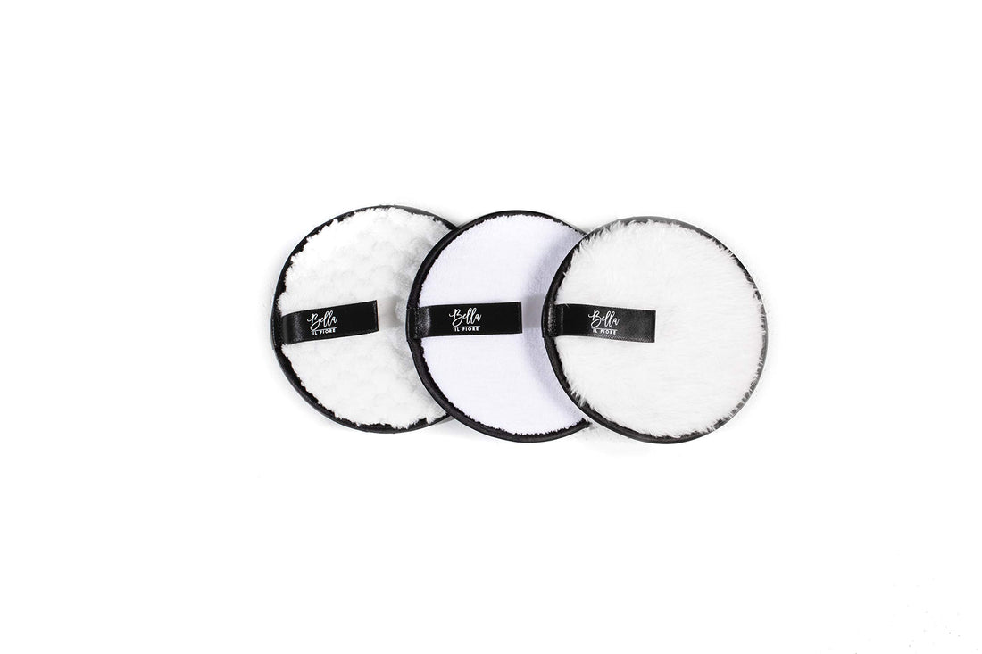 Wash the Day Away - 3 Piece Face Cleansing Pads (White)