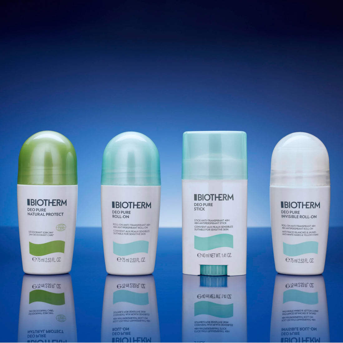 Deodorants by Biotherm Deo Pure Anti-Perspirant Roll-On 75ml
