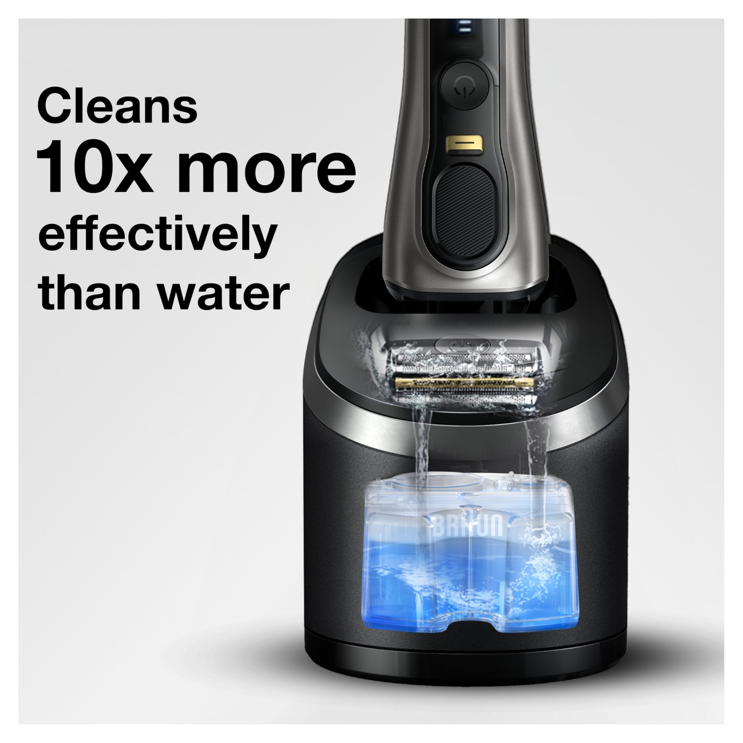 Braun Clean & Renew Refill Cartridges CCR, Replacement Shaver Cleaner Solution for Clean&Charge Cleaning System, Pack of 6