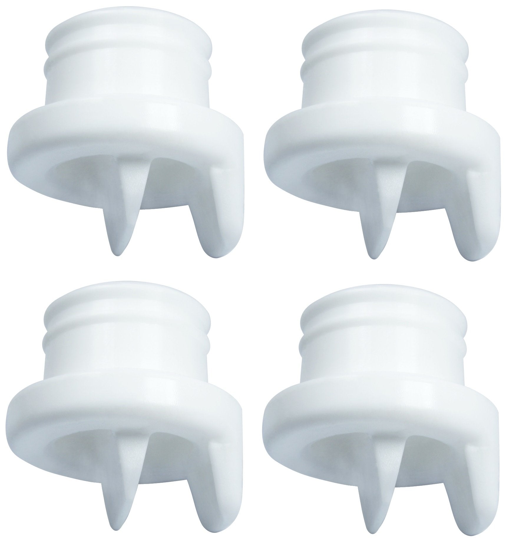 Nenesupply 4 pc Duckbill Valves Compatible with Medela and Avent Pumps Not Original Medela Pump Parts Work with Medela Pump in Style Medela Symphony Replace Medela Valve Membrane and Avent Valve