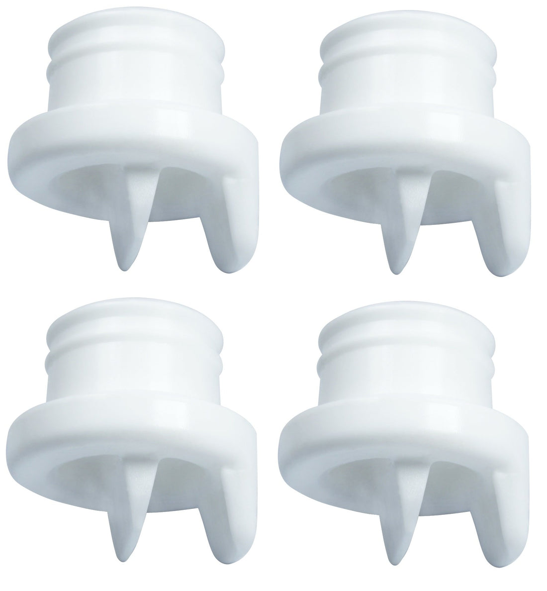 Nenesupply 4 pc Duckbill Valves Compatible with Medela and Avent Pumps Not Original Medela Pump Parts Work with Medela Pump in Style Medela Symphony Replace Medela Valve Membrane and Avent Valve