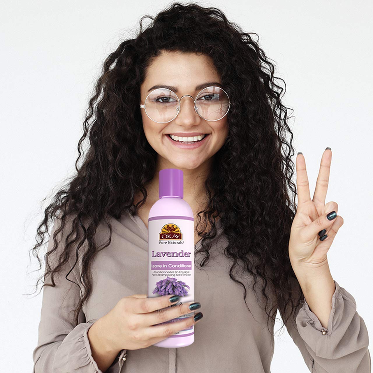 OKAY OKAY-LAVLC8 8 oz Lavender Leave in Shine Hydration Conditioner