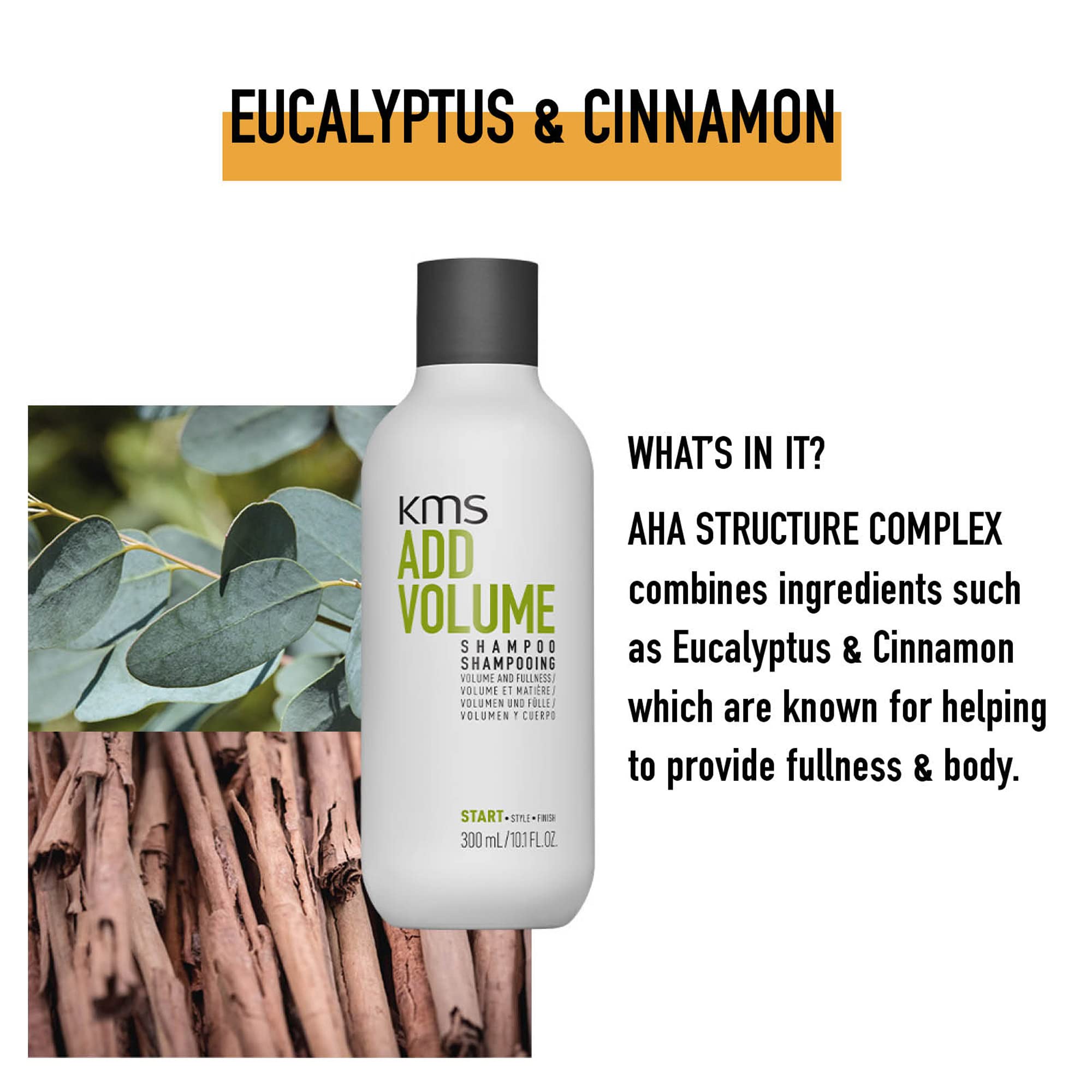 Kms California Add Volume Shampoo 10.1 Ounce