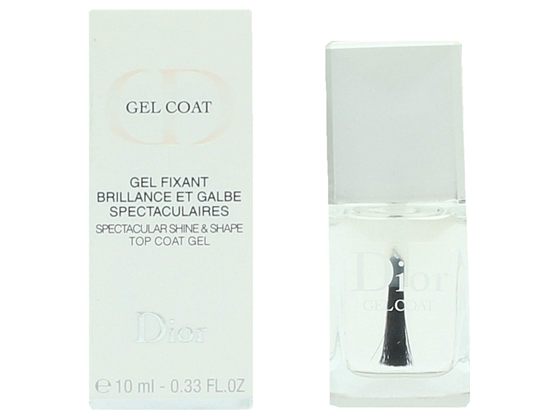 Christian Dior Gel Top Coat for Unisex, 0.33 Ounce