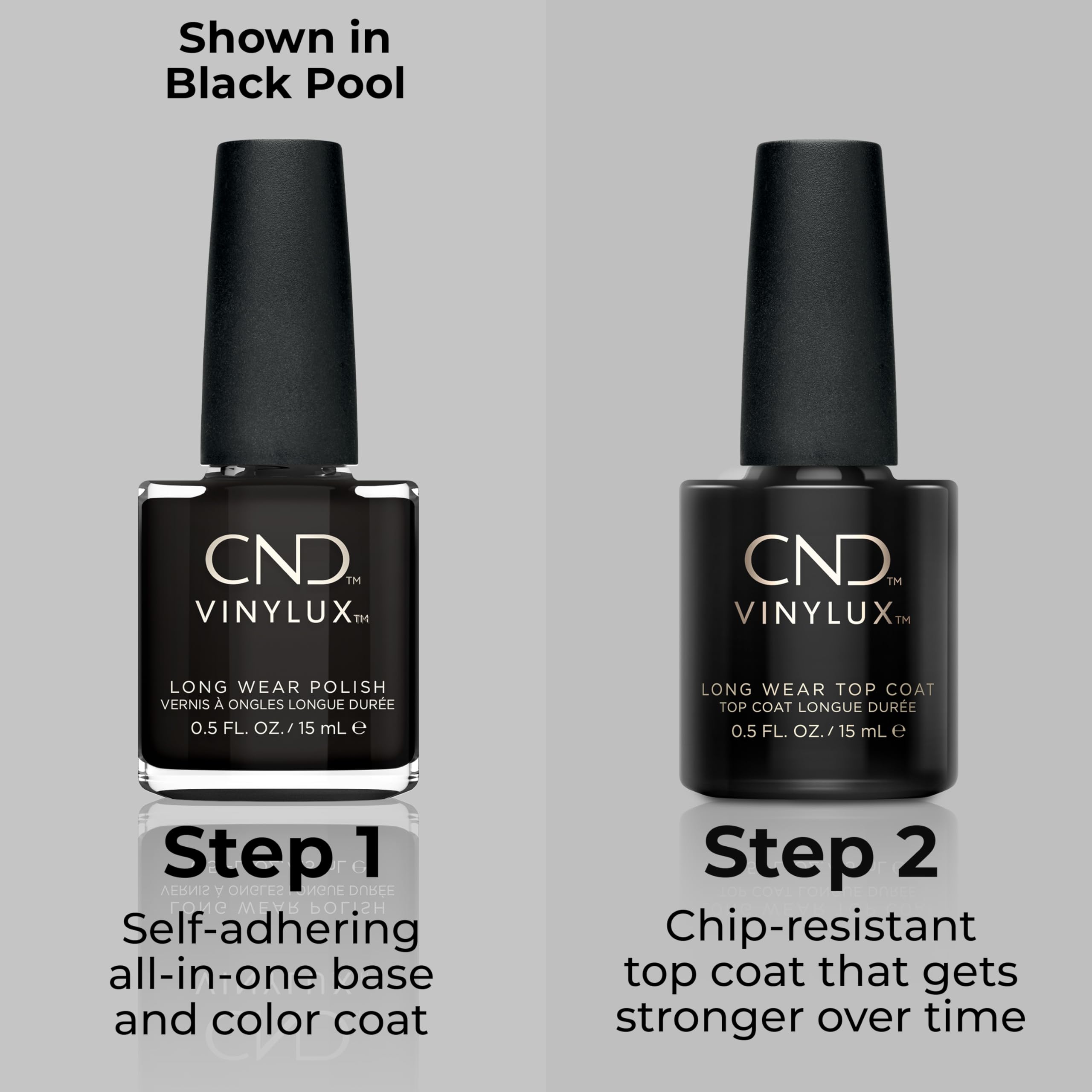 CND Dark Diamonds #230, 0.5 Fl. oz.