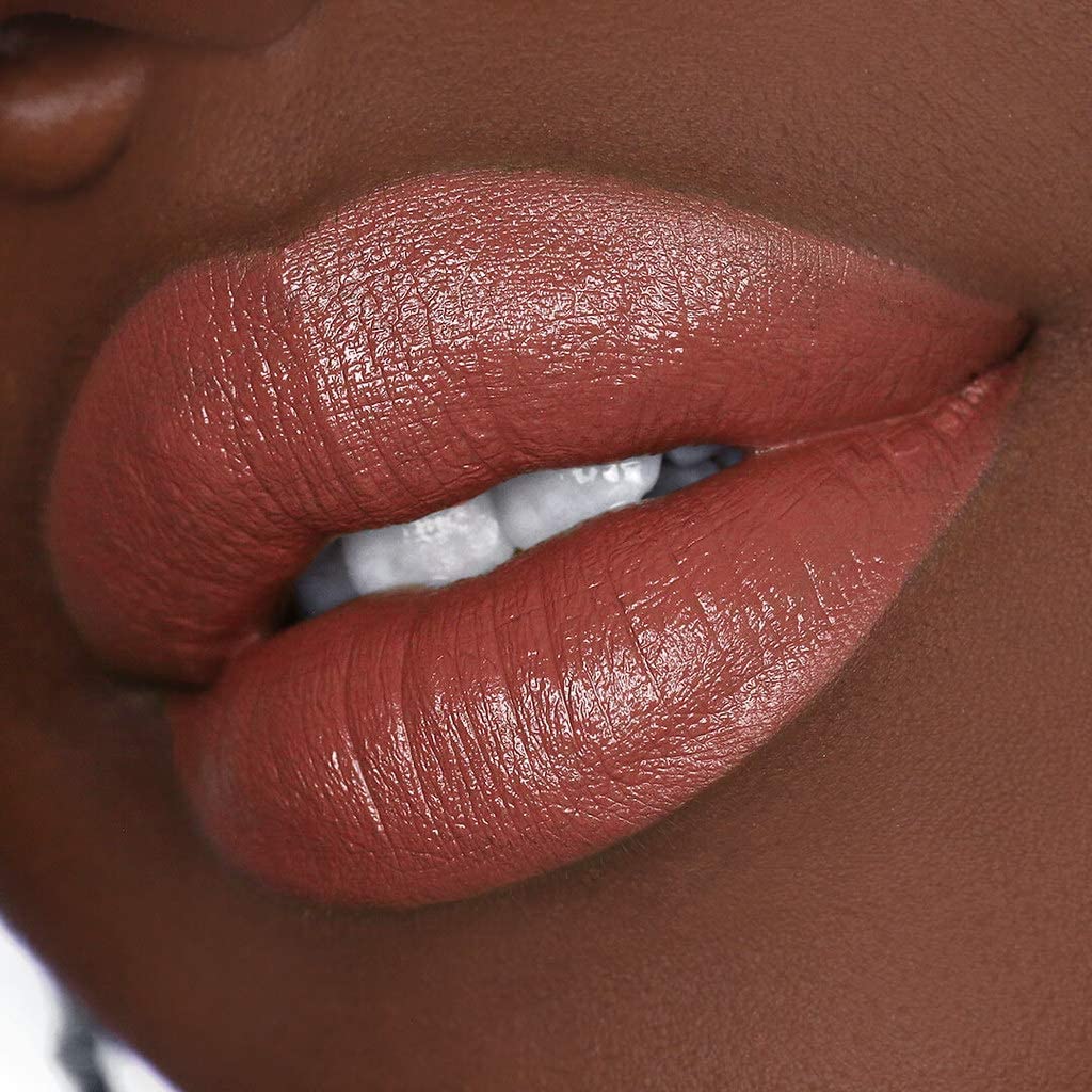 Sigma Beauty Infinity Point Longwear Satin Finish Lipstick for Great Lip Color Makeup, Temptation