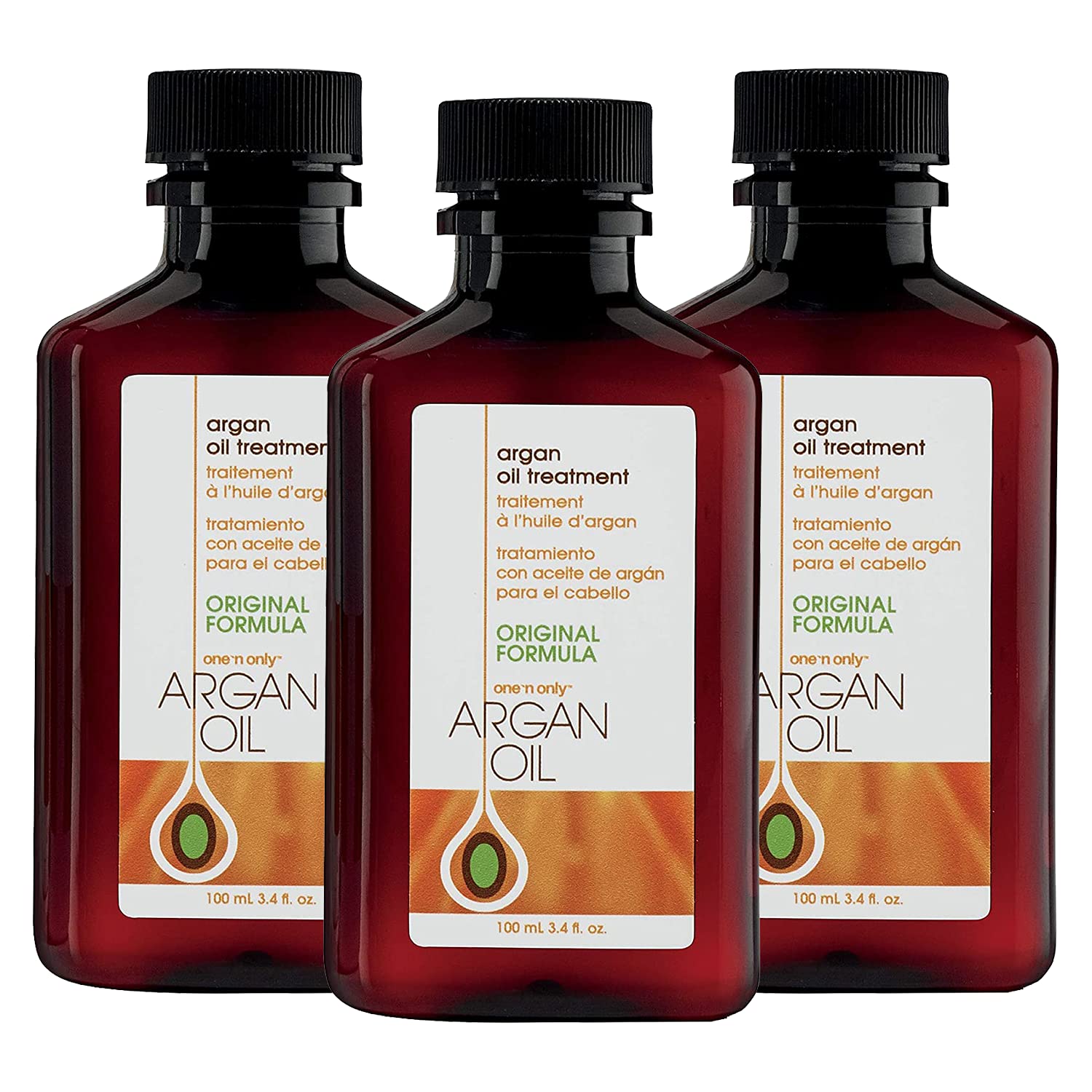 One N' Only Argan Oil Treatment, 3.4 Ounce (Pack of 3)