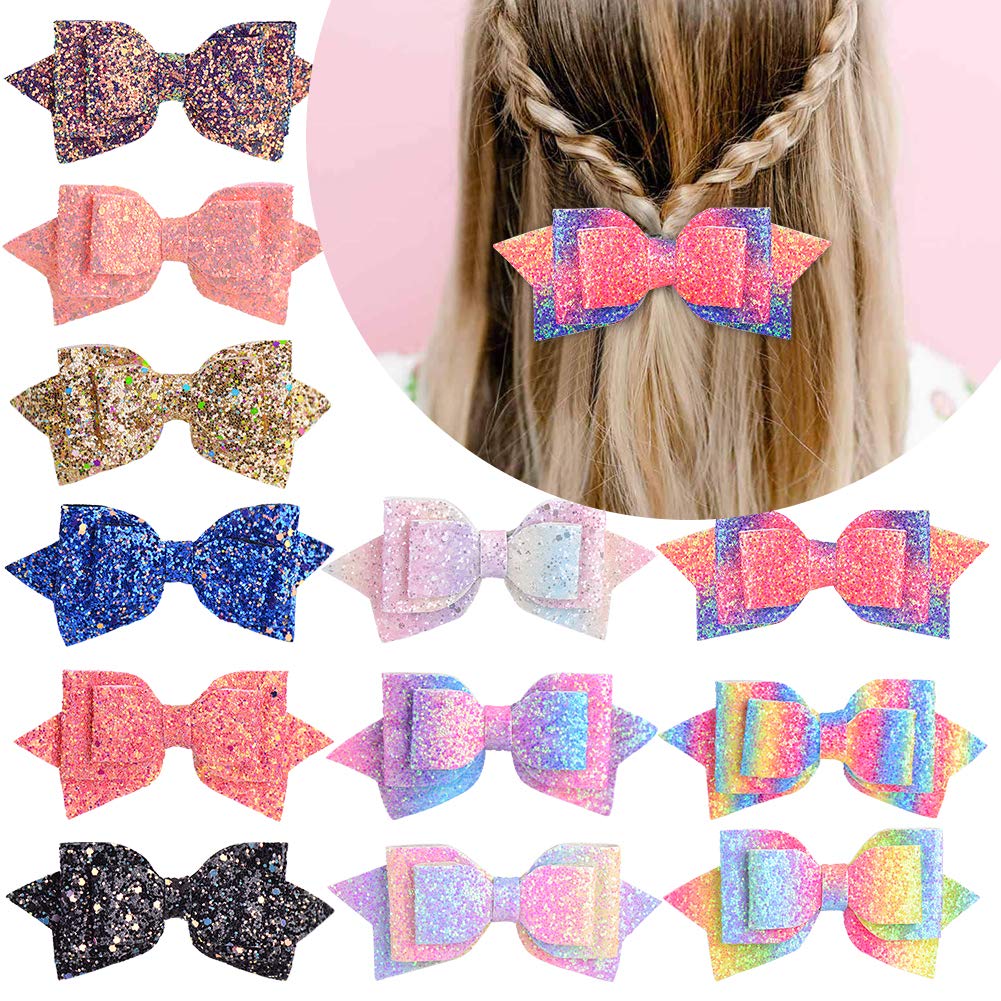 Choicbaby 60pcs Animal Hair Clips for Girls Metal Snap Barrettes Accessories for Baby Girls Toddler Kids Newborn (60PCS)