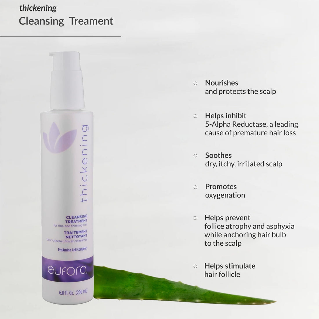 Eufora Thickening Cleansing Treatment - 6.8 oz