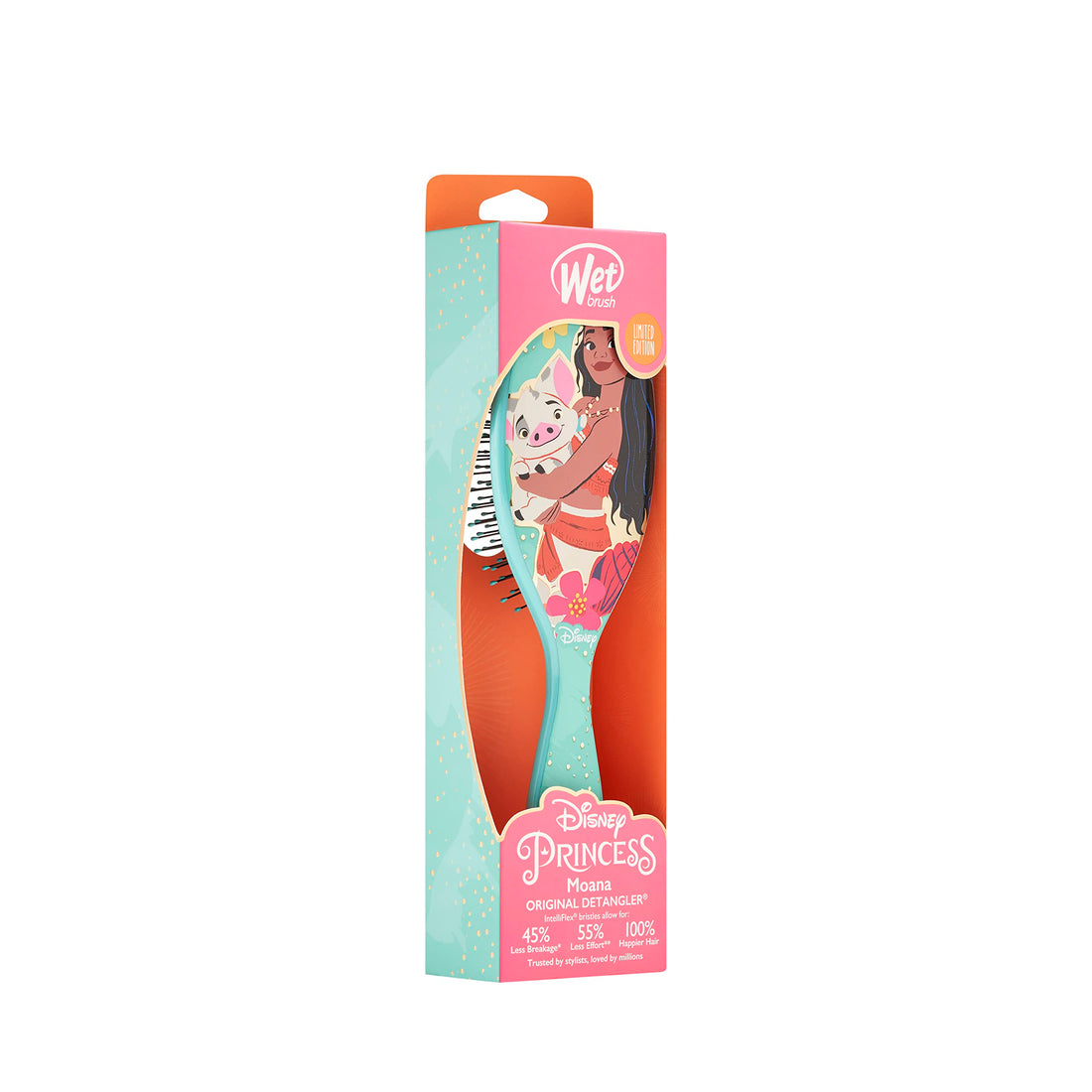 Wet Brush Original Green Detangler Ultimate Princess Edition - Moana & Pua