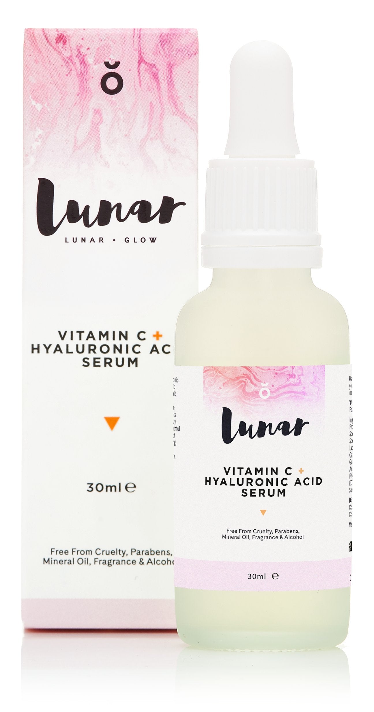 Vitamin C Hyaluronic Acid Serum for Face and Skin by Lunar 30ml