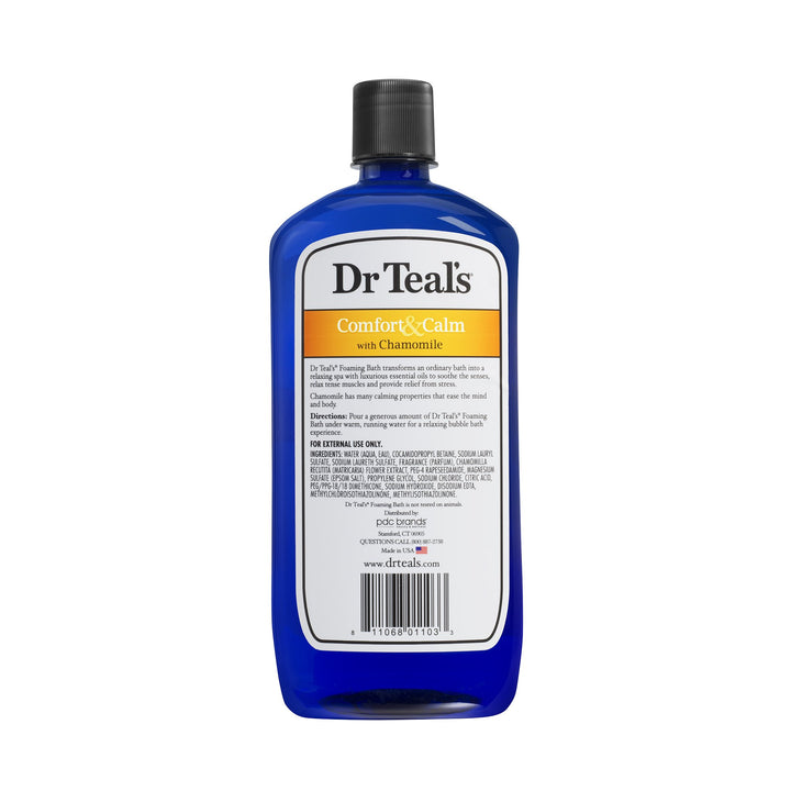 Dr Teal's Foaming Bath, Chamomile, 34 Fl Oz
