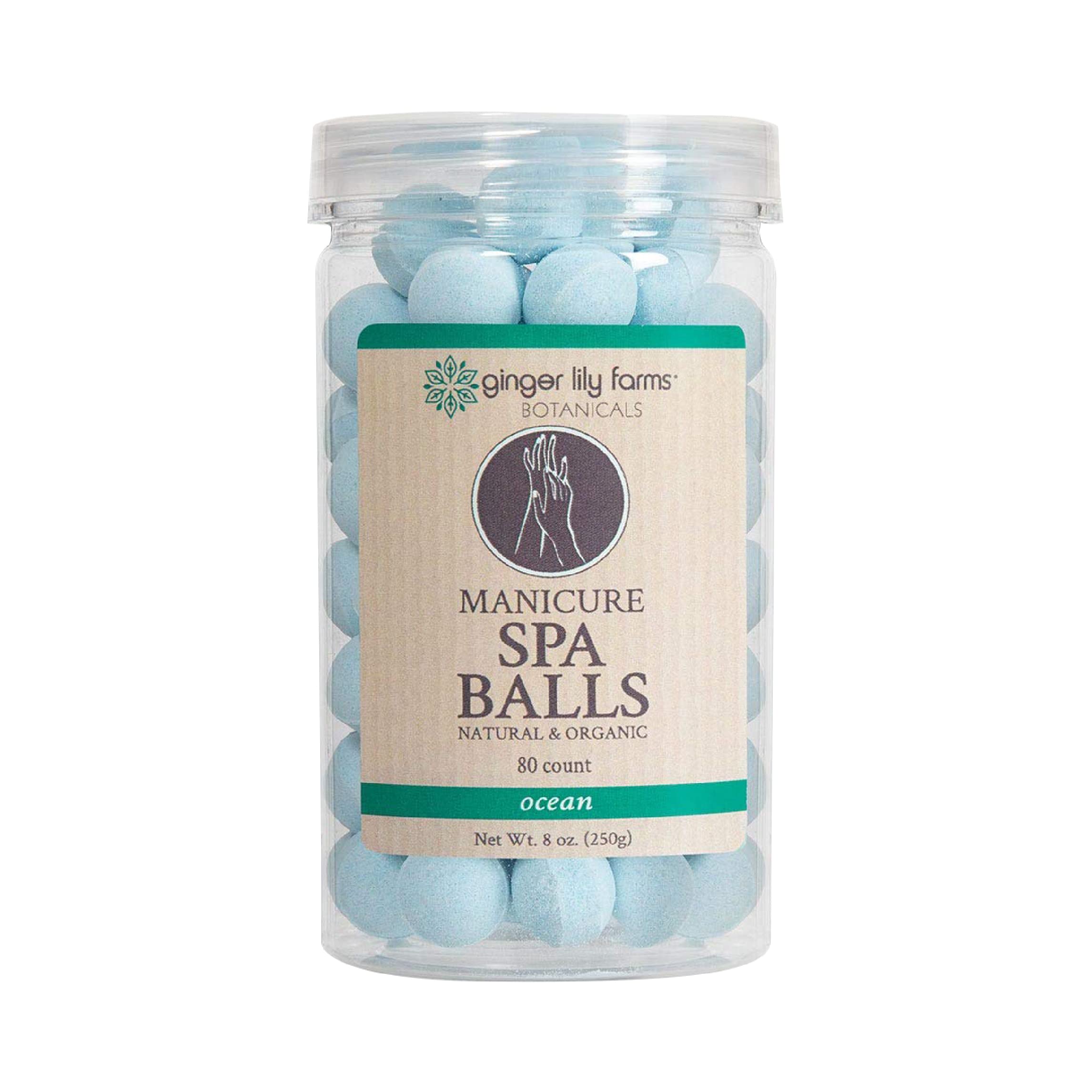 Ginger Lily Farm's Botanicals Manicure Spa Balls, 80 Count