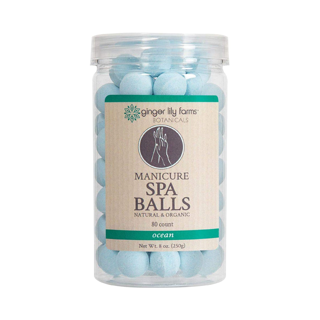 Ginger Lily Farm's Botanicals Manicure Spa Balls, 80 Count